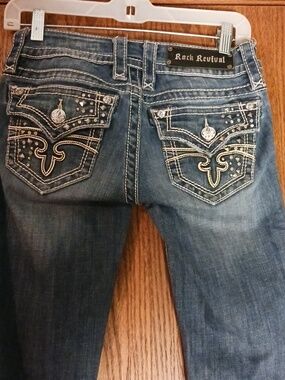 Women's Rock Revival Embellished Celine Skinny Jeans